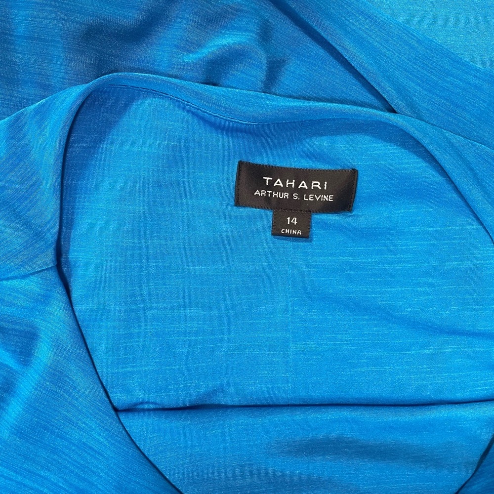 EUC  TAHARI Arthur S Levine dress size 14 - Picture 3 of 6